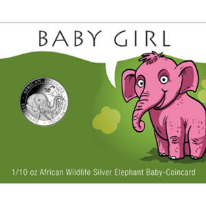 10 Sh Elefant Coincard Mädchen Ag 2018