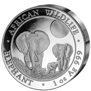 100 Sh Elefant High Relief 2014
