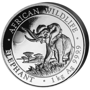 2000 Sh Elefant 1 kg Ag 2016
