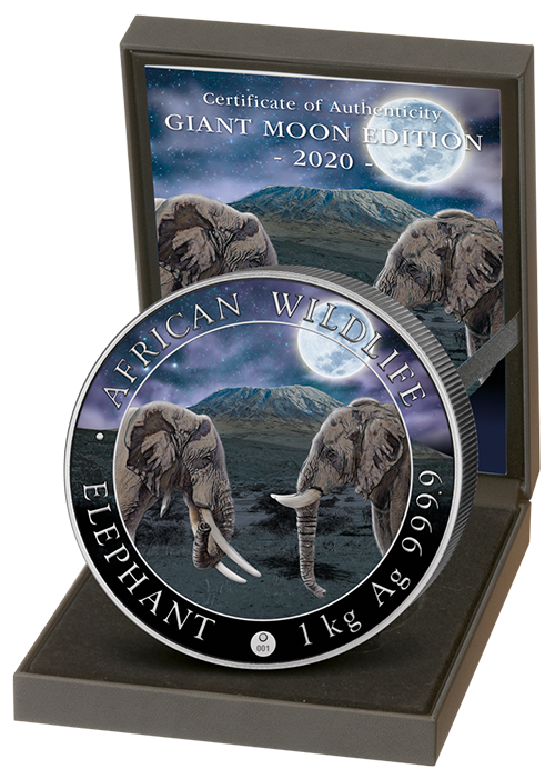 2000 Sh Elefant Giant Moon 2020 – Bild 3