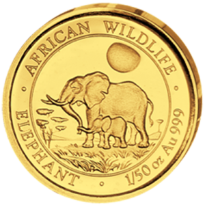 20 Sh Elefant 1/50 oz Au 2011