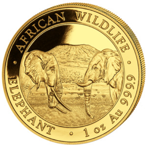 1000 Sh Elefant 1 oz Au 2020