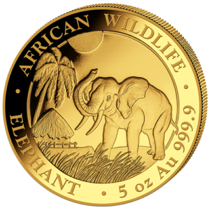 1500 Sh Elefant 5 oz Au 2017