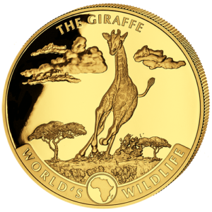 500 Fr Giraffe 5 oz Au 2019