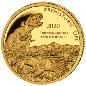 100 Fr T-Rex 0,5g Au 2020