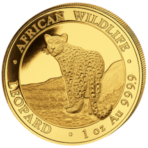 1000 Sh Leopard 1 oz Au 2018