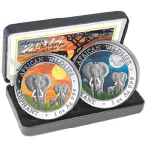 2x100 Sh Elefant Tag&Nacht Satz 2014