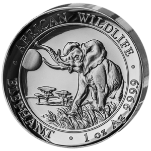 100 Sh Elefant High Relief 2016