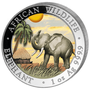 100 Sh Elefant Farbapplikation 2017