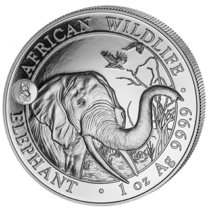 100 Sh Elefant Privy Mark Hund 2018