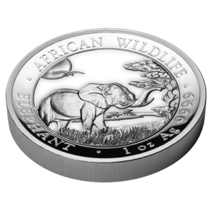 100 Sh Elefant High Relief 2019