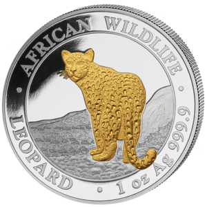 100 Sh Leopard Goldveredelt 2018