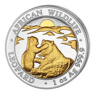 100 Sh Leopard Goldveredelt 2019