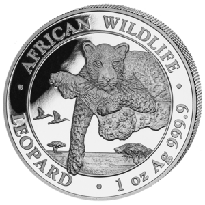 100 Sh Leopard 1 oz Ag 2020