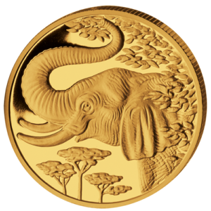 200 Sh Elefant 1/50 oz Au 2005