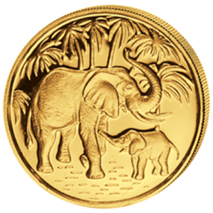 20 Sh Elefant 1/50 oz Au 2007