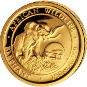 20 Sh Elefant 1/50 oz Au 2009
