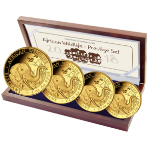 1800 Sh Elefantensatz 1/10-1oz 2018