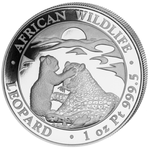 1000 Sh Leopard 1 oz Pt 2019