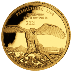 100 Fr Archaeopteryx 0,5g Au 2021