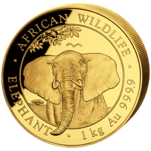 5000 Sh Elefant 1 kg Au 2021