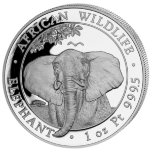 1000 Sh Elefant 1 oz Pt 2021