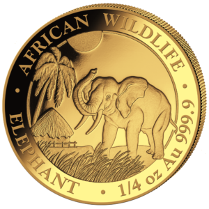 200 Sh Elefant 1/4 oz Au 2017