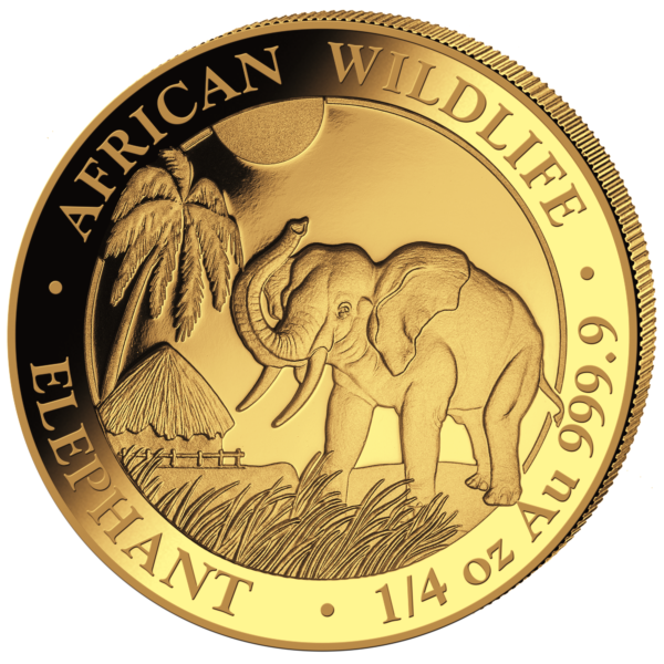 200 Sh Elefant 1/4 oz Au 2017
