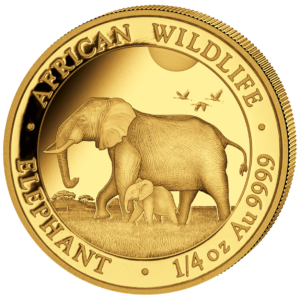 200 Sh Elefant 1/4 oz Au 2022