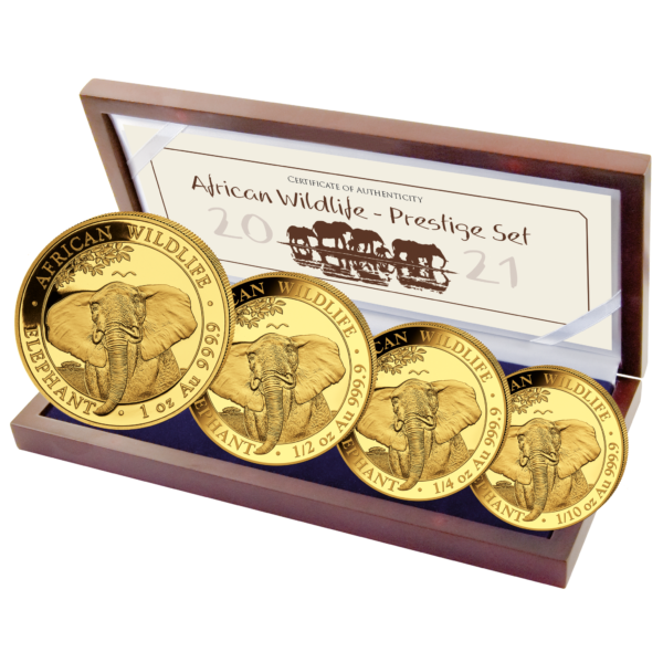 1800 Sh Elefantensatz 1/10-1oz 2021