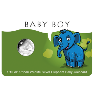 10 Sh Elefant Coincard Junge Ag 2023