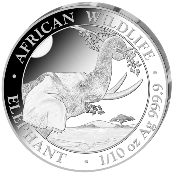10 Sh Elefant Coincard Mädchen Ag 2023 – Bild 2