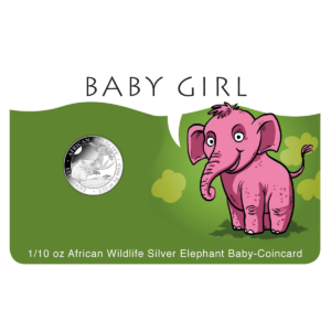 10 Sh Elefant Coincard Mädchen Ag 2023