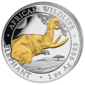 100 Sh Elefant Goldveredelung 2023