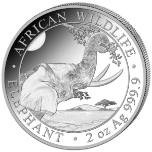 200 Sh Elefant 2 oz Ag 2023