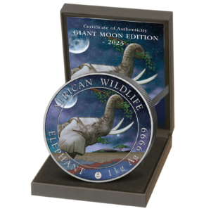 2000 Sh Elefant 1 Kg Ag Giant Moon 2023