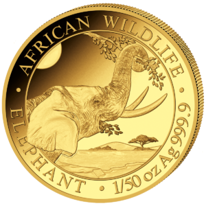20 Sh Elefant 1/50 oz Au 2023