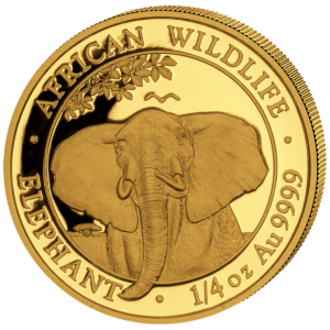 200 Sh Elefant 1/4 oz Au 2021