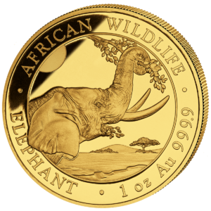 1000 Sh Elefant 1 oz Au 2023