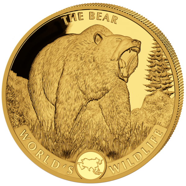 100 Fr Bär 1 oz Au 2022