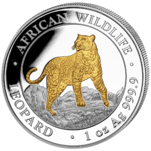 100 Sh Leopard Goldveredelt 2022