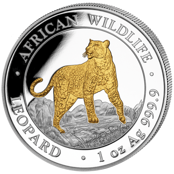 100 Sh Leopard Goldveredelt 2022