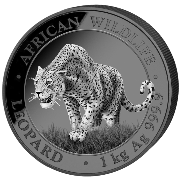 2000 Sh Leopard 1 kg Ag Black Premium Edition 2023 – Bild 2