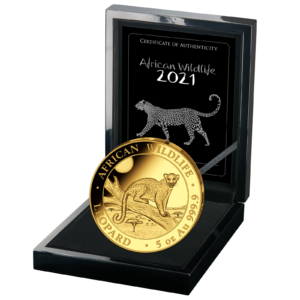1000 Sh Leopard 5 oz Au 2021