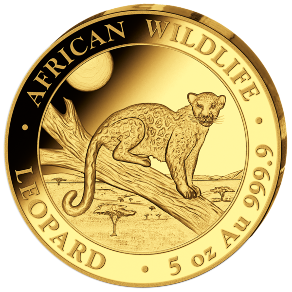 1000 Sh Leopard 5 oz Au 2021 – Bild 2