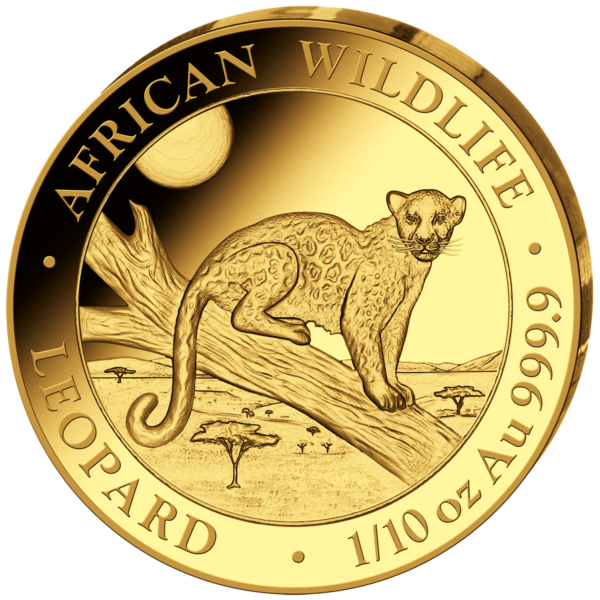 1000 Sh Leopard 1/10 oz - 1 oz Prestige Satz 2021 – Bild 4