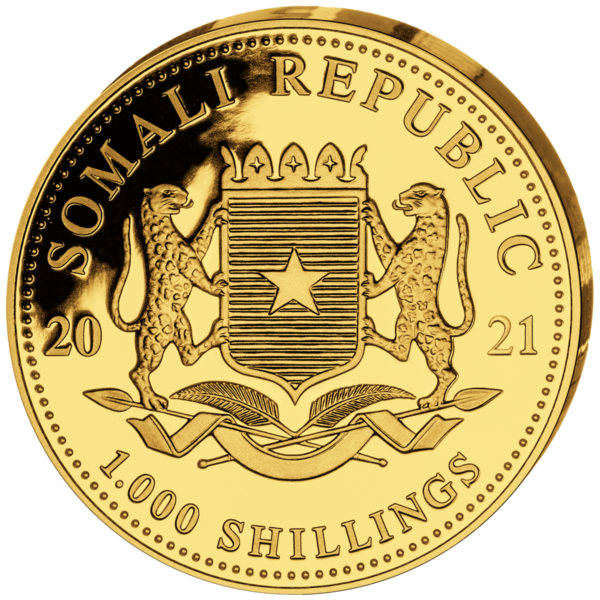 1000 Sh Leopard 1/10 oz - 1 oz Prestige Satz 2021 – Bild 3