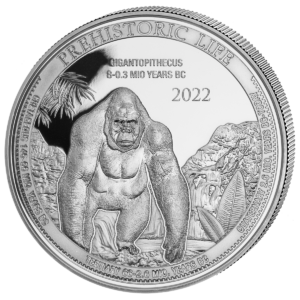 20 Fr Gigantopithecus 1 oz Ag 2022