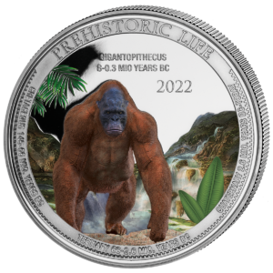 20 Fr Gigantopithecus Farbapplikation 2022