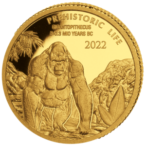 100 Fr Gigantopithecus 0,5g Au 2022